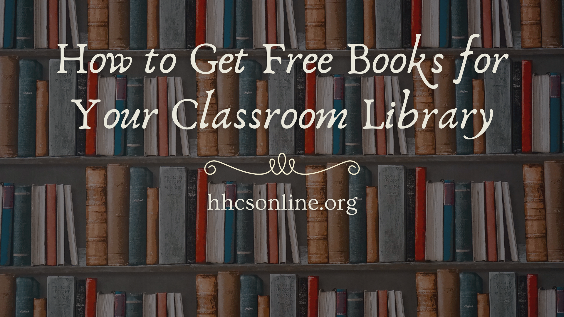 How to Get Free Books for Classroom Library