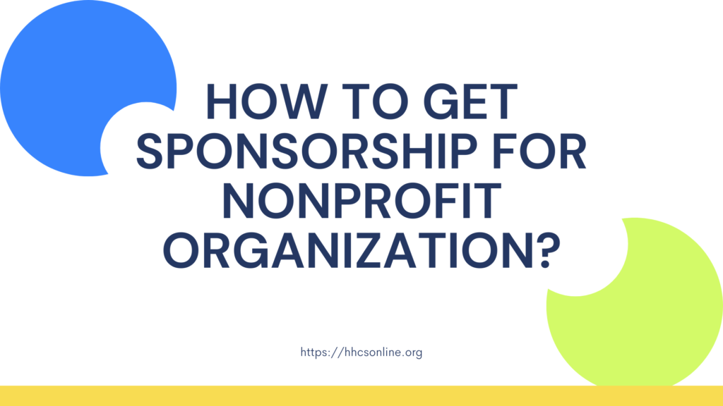 How to Get Sponsorship for Nonprofit Organization?