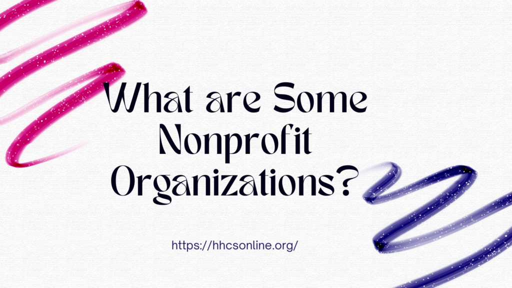 What are Some Nonprofit Organizations