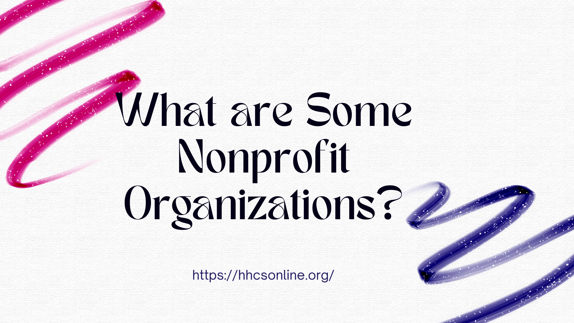 what-are-some-nonprofit-organizations-hhcs